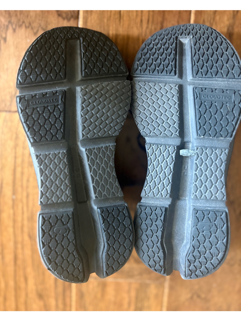 ON Running Cloudgo Shoes Black Eclipse Size 7 - Picture 8 of 9